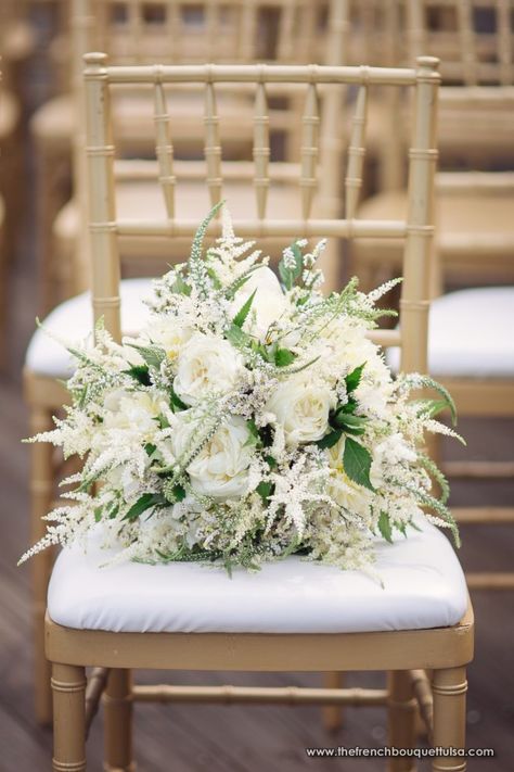 Astilbe Wedding, Garden Rose Bridal Bouquet, Astilbe Bouquet, Rose Wedding Decorations, French Bouquet, Blush Bouquet Wedding, Event Florals, White Winter Wedding, White Roses Wedding