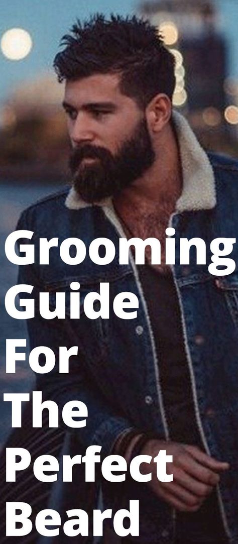 Grooming Guide For The Perfect Beard Beard Maintenance, Grooming Hacks, Beard Shaving, Well Groomed Beard, Beard Tips, Mens Beard Grooming, Beard Wax, Thick Beard, Beard Envy