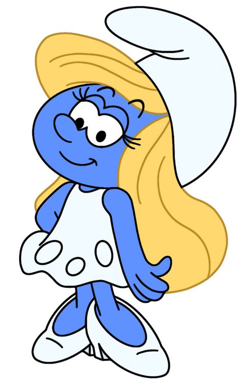 Smurfette (The Smurfs) (c) Peyo, Hanna-Barbera Productions, Warner Bros Animation & NBC Smurfs Cartoon, Smurfs Drawing, Smurfs Party, All Cartoon Characters, Most Popular Cartoons, الفن الرقمي, Disney Cartoon Characters, 강아지 그림, Popular Cartoons