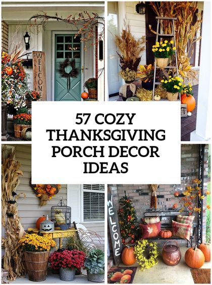 Thanksgiving Porch, Thanksgiving Decorations Outdoor, Ideas For Thanksgiving, Cozy Thanksgiving, Outdoor Thanksgiving, Porch Decorating Ideas, Christmas Front Porch, Vintage Thanksgiving, Bedroom Decor Cozy