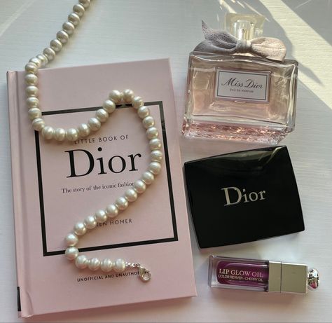 This is my personal photo i took!! feel free to use it :3 #coquette #coquettefashion #pearls #dior #diorbeauty #bow #aesthetic Make Up Collection Aesthetic, Make Up Aesthetic, Make Up Collection, Up Aesthetic, Beauty In Life, Makeup Collection Goals, Collection Aesthetic, Bow Aesthetic, Dior Perfume