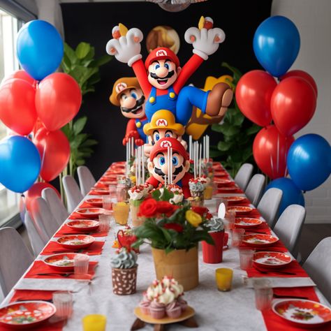 <p>If your kiddo can’t get enough of that lovable Italian plumber and his Mushroom Kingdom adventures, then you’re in for a treat. Today, I’m sharing some fantastic Super Mario party ideas that will take your little one’s birthday bash to the next level! So grab your power-ups and let’s embark on this fun-filled adventure. Super ... <a title="It’s a Super Mario Birthday Party: Level Up the Fun for Your Little Gamer!" class="read-more" href="https://www.darl... Super Mario Bros 2nd Birthday, Mario Food Party, Super Mario Birthday Table, Mario’s Bros Birthday, Mario 6th Birthday Party, Yoshi Party Ideas, 4th Birthday Party For Boys Mario, Mario And Luigi Birthday Party, Happy Birthday Bro Brother Super Mario Party