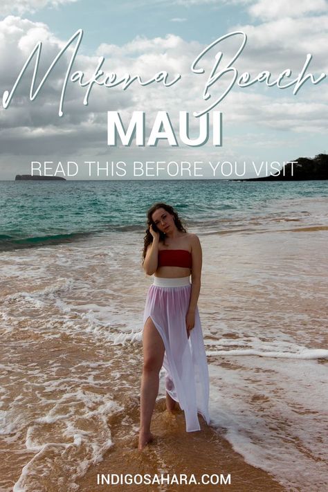 I'm so glad I found this Makena Beach guide before our Maui vacation. Maui Travel Guide, Prettiest Beach, Hawaii Travel Guide, Maui Travel, Maui Vacation, Beach Swim, Beach Tops, Destin Beach, Turquoise Water