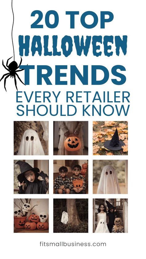 20 Top Halloween Trends Every Retailer Should Know Halloween 2024 Trends, Retail Ideas, Retail Trends, Halloween Trends, Ready For Halloween, Retail Store, The Start, Economics, The Holiday