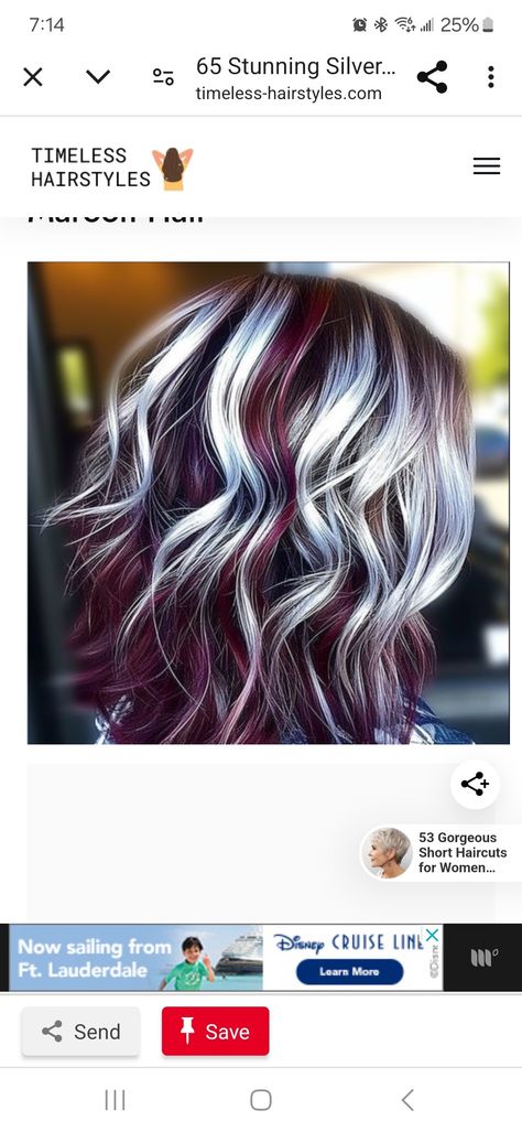 Dramatic Blonde Highlights, Brown Hair Trends, Red Hair With Highlights, Platinum Highlights, Platinum Blonde Highlights, Grey Hair Dye, Icy Blonde Hair, Grey Highlights, Chocolate Brown Hair