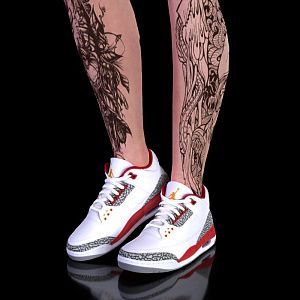 Nike Air Jordan 3 Sims 4 Shoes Cc, Free Sims 4 Cc, 50s Inspired Outfits, Best Sims 4 Cc, Sims 4 Men Clothing, Nike Air Jordan 3, Embroidered Converse, Sims 4 Family, Cc Shoes