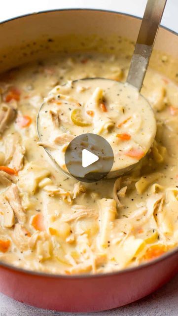 Nancy Fuller on Instagram: "Chicken STOUP for the kids!! It was very hot… but very delicious!! 😂🙌🏼" Nancy Fuller Recipes, Home Chicken Noodle Soup, Comforting Chicken Noodle Soup Taste Of Home, Rotisserie Chicken Carcass Soup, Cooking Classy Chicken Noodle Soup, Grandma’s Chicken Noodle Soup, Nancy Fuller, Cooker Recipes, Slow Cooker Recipes