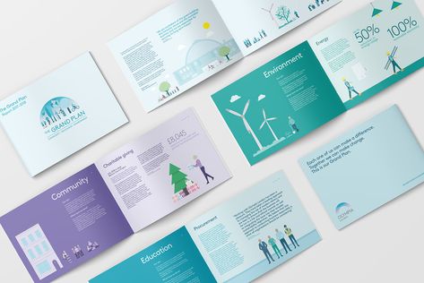 Annual Report Layout, Sustainability Report, Report Layout, 보고서 디자인, Digital Media Design, Page Layout Design, Annual Report Design, Landscape Digital, Report Design