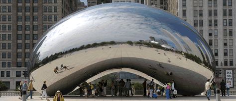 Millennium Park slideshow Chicago Cloud Gate, Unusual Sculptures, Millenium Park, Lisson Gallery, Anish Kapoor, Millennium Park, Alberto Giacometti, Public Sculpture, Alexander Calder