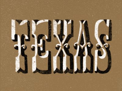 Texas Graphic Design, Texas Typography, Texas Lettering, Texas Branding, Western Typography, Texas Graphic, Steve Wolf, Metal Welcome Sign, Love Typography