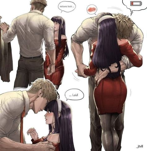 Romantic Manga, Anime Family, Cute Couple Art, Couple Drawings, Anime Couples Manga, 영감을 주는 캐릭터, Cute Art Styles, Couple Art, Cute Comics