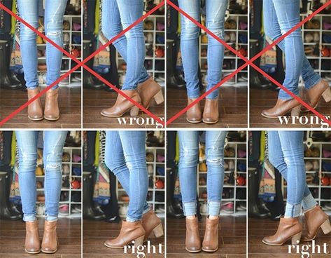 Ankle Boots With Jeans, How To Wear Ankle Boots, Looks Jeans, Mode Tips, Boating Outfit, Winter Jeans, Outfit Jeans, Cuffed Jeans, Mode Casual