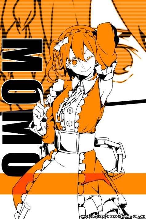 Momo | Kagerou Project Momo Kisaragi, Anime Group, Mary Mary, Kagerou Project, Art Manga, Hitman Reborn, Avatar Couple, Anime Drawings Boy, Fire Emblem