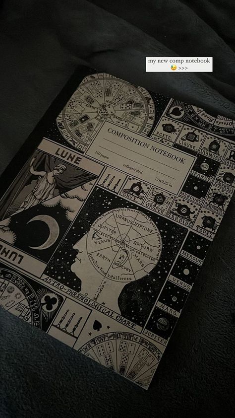 Composition Notebook College Ruled: Tarot Astrology Vintage Cover | Celestial Galaxy Witchy Aesthetic Journal For Back To School Astrology Vintage, Love Tarot Card, Vintage Cover, Witchy Aesthetic, Aesthetic Journal, Tarot Astrology, Love Tarot, Composition Notebook, Student Gifts