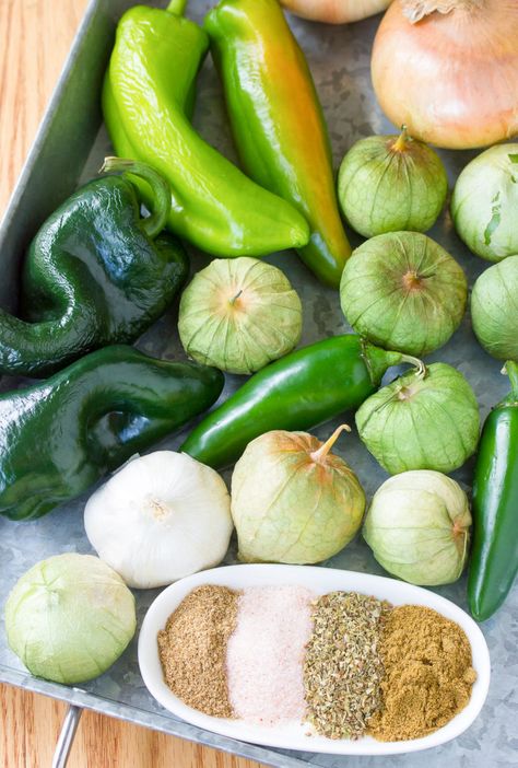 Making New Mexico Chile Verde (Green Chili) new mexico chile verde aka green chili #aspicyperspective #chilirecipe #greenchili #chileverde Green Chili With Pork, Chili With Pork, Hatch Chili Recipes, Mexico Recipes, New Mexico Chile, Hatch Green Chili, Green Chili Pork, Green Chile Recipes, Green Chili Recipes