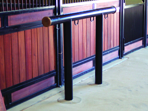 Need a hitching post? No problem! Classic Equine Equipment offers a variety of accessories for ultimate customization and detail. Check it out at: www.classic-equine.com/stable-accessories #CEE #besthorsestalls #classicequine #barnlove Stable Inspiration, Horse Shelters, Prefab Barns, Western Things, Classic Equine, Horse Shelter, Dream Horse Barns, Yard Area, Barn Kits