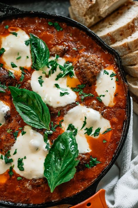 Calabrian Chili Meatballs Calabrian Chili Recipes Bobby Flay, Calabrian Chili Recipes, Chili Meatballs, Chicken Fettuccini Alfredo, Calabrian Chili Paste, Bread Crumb Chicken, Mexican Meatballs, Meatball Dinner, Calabrian Chili