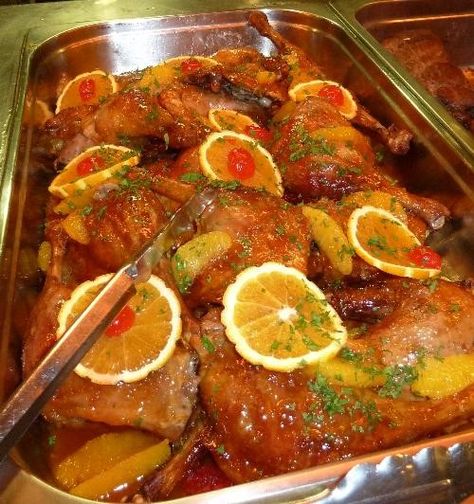 Orange Sauce For Duck, Sauce For Duck, Duck With Orange Sauce, Duck Curry, Orange Sauce Recipe, Meat Dish, Peking Duck, Duck Sauce, Roast Duck