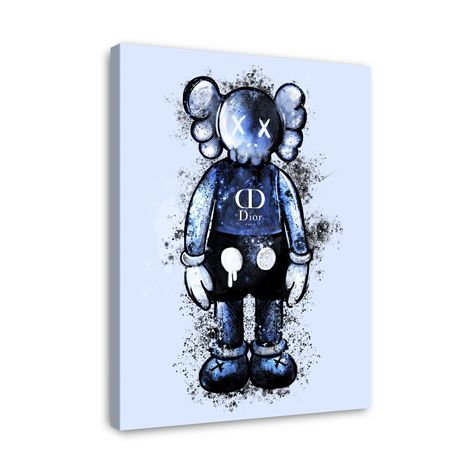 Kaws Wall Art, Kaws Prints, Kaws Canvas Print, Kaws Figure, Kaws Home Decor, Kaws Posters, Wall Art, Ready to Hang Kaws Print, Toy Poster, Kaws Wall Art, Kaws Poster, Clay Patterns, Kids Room Poster, Posters Wall, Bed Ideas, Gallery Art