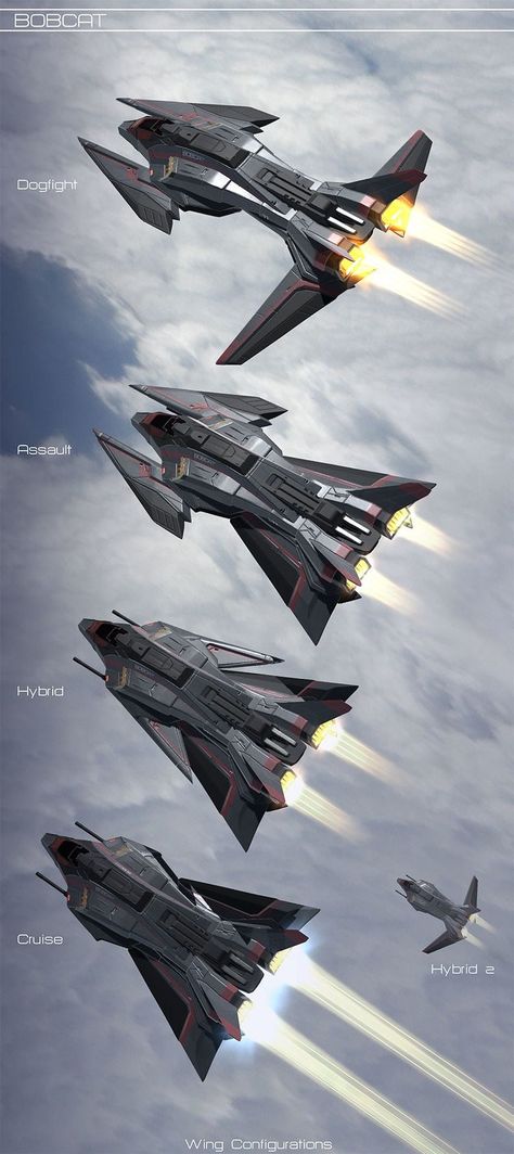 Prototype Multi-mission superiority fighter with variable wing geometry 3d Coat, Image Sequence, Space Ships Concept, Space Fighter, Space Ship Concept Art, Starship Concept, Starship Design, Sci Fi Ships, Spaceship Concept