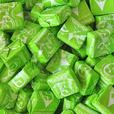 Starburst Candy, Online Candy Store, Candy Club, Green Inspiration, Mean Green, Green Candy, Simple Green, Aesthetic Colors, Candy Store