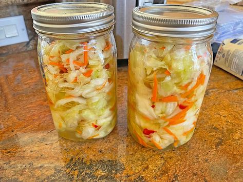 Spicy Pickled Cabbage, Chinese Pickled Cabbage, Korean Keto, Kimchi Dishes, Stinky Tofu, Asian Cabbage, Fresno Chili, Fermented Kimchi, Keto Dishes