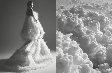 Clouds Fashion Show Themes, Detail Couture, Nature Inspired Fashion, Cmf Design, Trevor Noah, Illustration Fashion Design, Instagram Theme, Fashion Inspiration Design, Mood Board Fashion