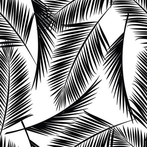 Files Wallpaper, Half Bathroom Wallpaper, Palm Leaf Pattern, Palm Tree Tattoo, Crazy Wallpaper, Leaf Drawing, Leaves Vector, Half Bathroom, Tree Tattoo