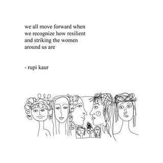 On sisterhood. | 18 Short Poems That'll Make You Want To Follow Rupi Kaur On Instagram Xmas Crackers, Rupi Kaur Quotes, Beauty Pillow, Beauty Glazed, Beauty Parlour, Women Empowerment Quotes, Healthy Advice, Short Poems, Rupi Kaur