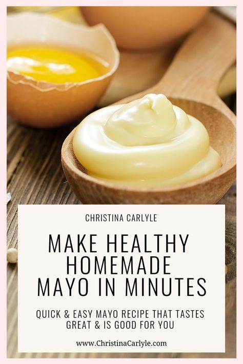 Healthy Mayonnaise Recipe, Easy Mayo Recipe, Healthy Mayo, Healthy Mayonnaise, Homemade Mayo Recipe, Homemade Mayonnaise Recipe, Mayo Recipe, Homemade Mayo, Mayonnaise Recipe