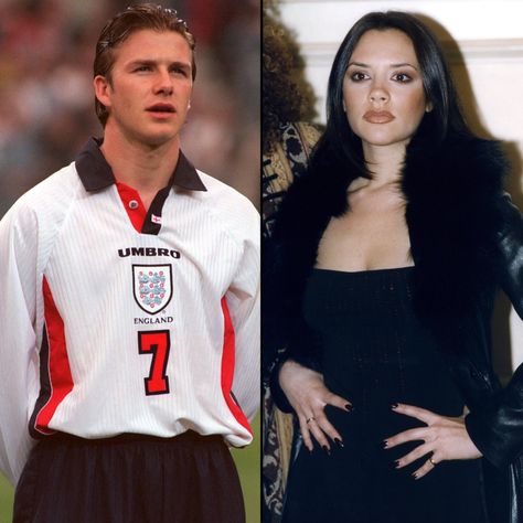 Halloween 2021 David And Victoria Beckham Halloween Costume, Victoria Beckham Costume, Victoria Adams, Victoria And David Beckham, Posh And Becks, Victoria And David, David And Victoria Beckham, Relationship Timeline, John Charles