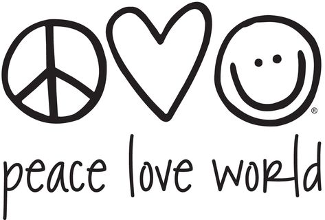 Today, Peace Love World is more than just a symbol on a shirt; it is a way of life. Description from jadesalesagencyinc.com. I searched for this on bing.com/images Peace Sign Art Hippie, Peace In The Valley, Peace Pole, Cute Sweats, Peace Sign Art, Peace Love Happiness, Image Swag, Love Backgrounds, Make Peace