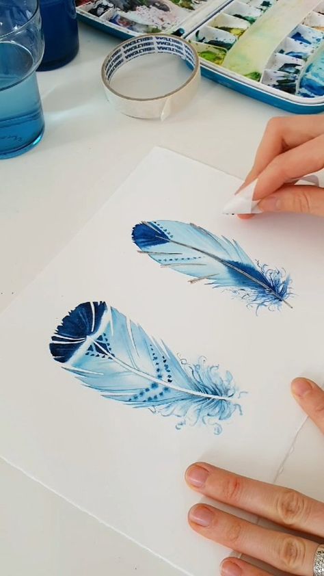 akvarell_design on Instagram: I believe this is the best way to remove a masking liquid from watercolor paper 😉 Masking Liquid, Watercolor Paper, Mask, Good Things, On Instagram, Instagram, Art, Design