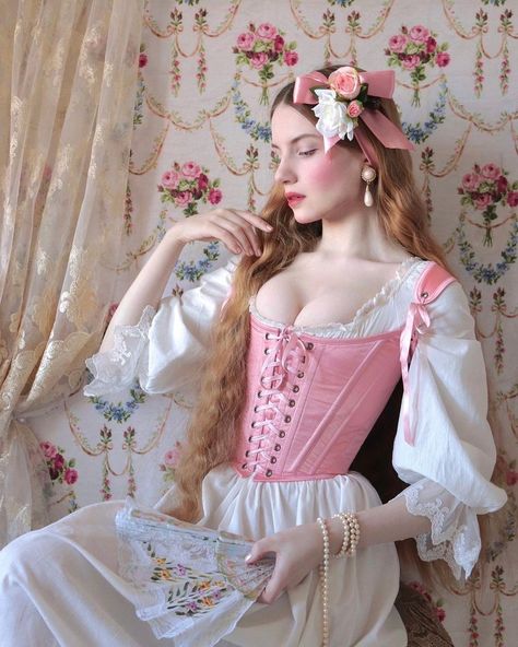 Victorian Dress Costume, Fair Outfits, Romantic Photos Couples, Lace Tights, Romantic Outfit, Princess Aesthetic, Fantasy Dress, Fantasy Fashion, Marie Antoinette