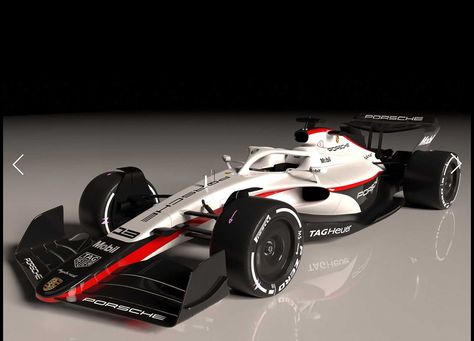 Porsche F1 Car, Porsche F1 Livery, Porsche F1 Concept, F1 Car Design, F1 Porsche, F1 In Schools, Formula 1 Design, Porsche Gtr, Female Racer Aesthetic