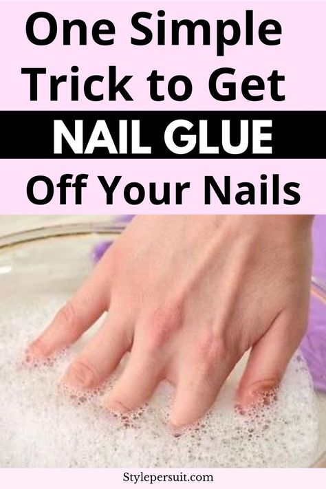 Doing your nails at home is a great way to save some money and customize your look. One of the most tedious parts of doing your nails at home is removing the nails and the glue once you’re ready for a new manicure. Here’s your guide to easily removing your nail glue at home. If you follow these steps, you won’t have to worry about ruining your natural nails or spending forever trying to scrape off the glue. #nails #nailglue Eyeshadow Diy, Remove Super Glue, Nails Dots, Remove Fake Nails, Nail Glue Remover, Coquette Diy, Nails Coquette, Nails Charms, Nails Brush