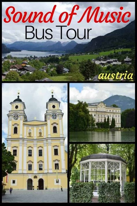 Sound of Music Bus Tour of Austria is a great way to see Salzburg! If you are a fan of this movie, you will love the bus tour that stops at various places where the Sound of Music was filmed! #austria #traveltips #europe #daytriptips #soundofmusic Sound Of Music Tour, Vienna Austria Travel, Art Spirituality, Travel International, Bus Tour, The Sound Of Music, Salzburg Austria, Austria Travel, Festival Summer