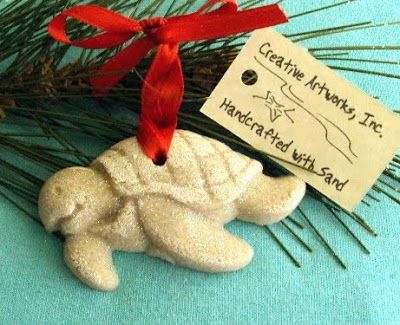 Sand Ornaments, Neat Crafts, Beach Christmas Decorations, Beach Christmas Ornaments, Coastal Christmas Decor, Nautical Crafts, Nautical Christmas, Beachy Christmas, Beach Ornaments