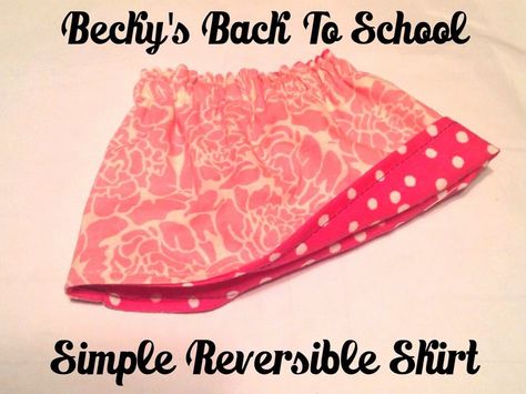 Create Kids Couture: Becky's Back-to-School Free Reversible Skirt Create Kids Couture, Skirt Patterns, Sewing Kids Clothes, Reversible Skirt, Sew Easy, Kids Couture, Paper Sewing Patterns, Sewing Skirts, Pattern Tutorial