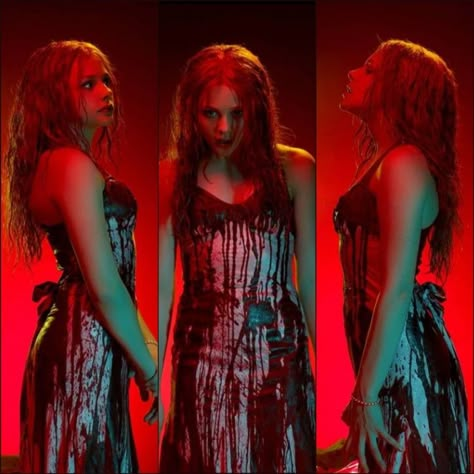 Carrie Chloe Moretz, Carrie White Cosplay, Carrie Movie Costume, Carrie Photoshoot, Carrie Cosplay, Carrie White Costume, Monstrous Feminine, Carrie Costume, Carrie Halloween Costume