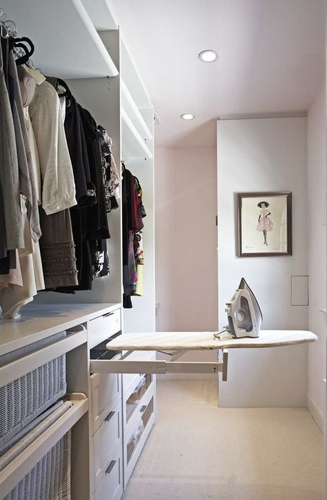 Thinking About Storage – Why It’s Important to be Organised Walking Closet, Walk In Closet Design, Wardrobe Goals, Closet Remodel, Apartment Bedroom Decor, Closet Room, Iron Stand, Dream Closets, Room Closet