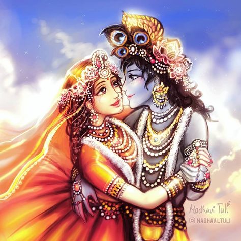 Image may contain: 2 people Madhavi Tuli, 4k High Quality Wallpaper, Art Krishna, High Quality Wallpaper, Shri Radha, Radhe Krishna Wallpapers, Krishna Drawing, Full Hd 4k, Quality Wallpaper