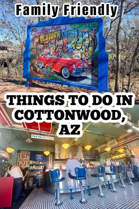 If you're looking for some fun things to do in Cottonwood, Arizona, you've come to the right place! Check them out. Cottonwood Arizona, Desert National Park, Flying With Kids, Fun Deserts, City Vacation, Road Trip With Kids, Southwest Desert, Arizona Travel, Family Adventure