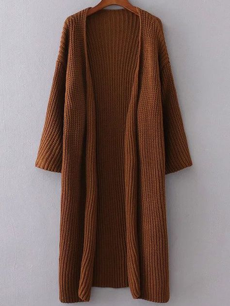 BLACK FRIDAY Women Long Cardigan, Longline Cardigan, Brown Cardigan, Muslim Fashion Outfits, Muslimah Fashion Outfits, Women Sweaters, Cardigan Long, Jacket For Women, Muslimah Fashion