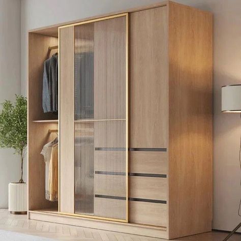 👚 Organize your wardrobe with style and simplicity! Our modern minimalist wardrobe offers spacious and modular storage for your essentials. 🌈 #WardrobeEssentials #OrganizedLiving #MinimalistStyle Walnut Closet, Modern Wardrobe Design, Wardrobe Storage Cabinet, Glass Wardrobe, Wardrobe Design Modern, Bedroom Wardrobe Design, Shutter Designs, Modular Wardrobes, Wardrobe Door Designs