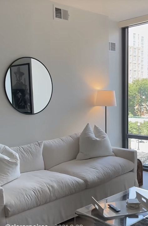 First Post Grad Apartment, Post Grad Apartment, Glass Apartment New York, Postgrad Apartment, Gramercy Park Nyc Apartments, Graduation Vibes, Neutral Apartment, Dallas Apartment Uptown, Dallas Apartment