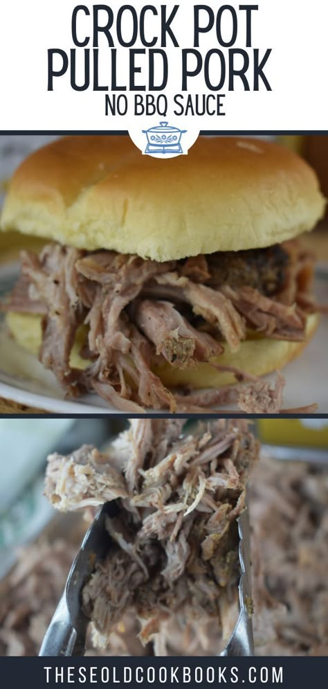 Pulled Pork No Bbq Sauce, Pulled Pork Crock Pot Recipes Bbq, Pulled Pork Crock Pot Recipes, Pulled Pork Crock Pot Recipes Easy, Pork Crock Pot Recipes, Easy Pork Roast, Tenderloin Recipes Crockpot, Easy Pulled Pork Crock Pot, Pork Roast Crock Pot Recipes