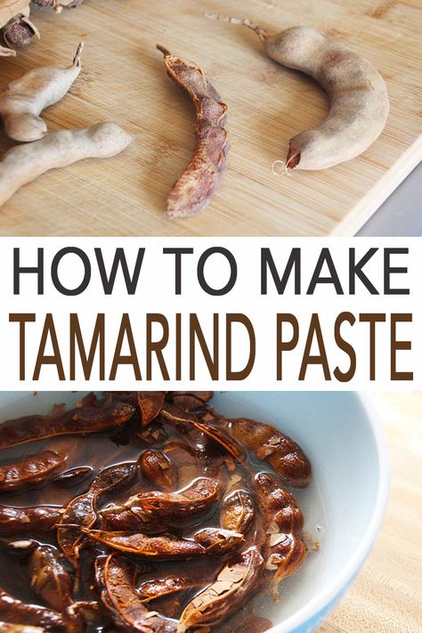 How To Make Tamarind Paste, Tamarindo Paste Recipe, Tamarind Drink, Food Of India, Tamarind Recipes, Ginger Garlic Paste, Tamarind Paste, Dr Sebi, Mexican Cooking