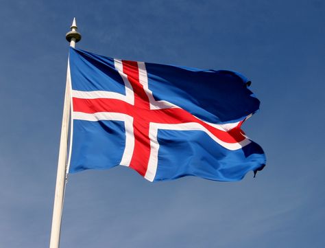 Iceland #flag All World Flags, Iceland Flag, Best Campervan, Iceland Island, Flag Coloring Pages, South Iceland, Iceland Reykjavik, World Geography, Nordic Countries