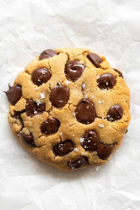 single serve chocolate chip cookie. Single Serve Chocolate Chip Cookie, Chocolate Chip Cookie For One, Cookie For One, Keto Chocolate Chip Cookie, Single Serve Cookie, Low Calorie Cookies, Flourless Cookies, Keto Chocolate Chip Cookies, Single Serve Desserts